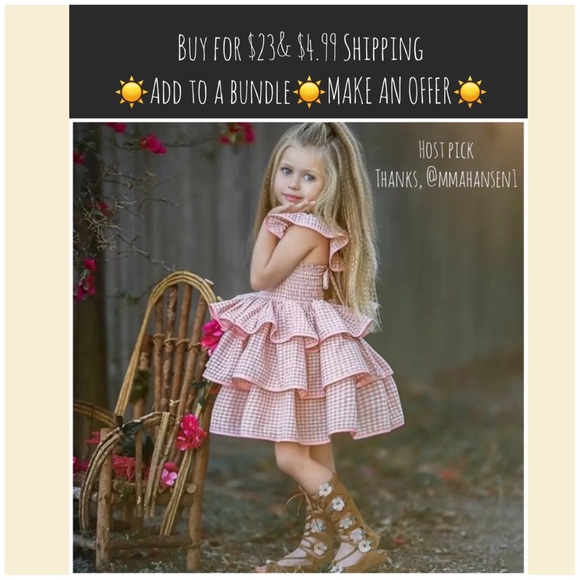 Other - 5️⃣🌟1 3T LEFT☀️SALE☀️Ruffle Tutu Sun Dress